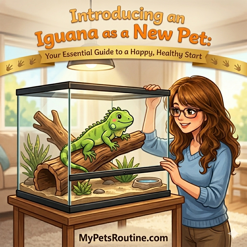 Introducing a new Pet Iguana