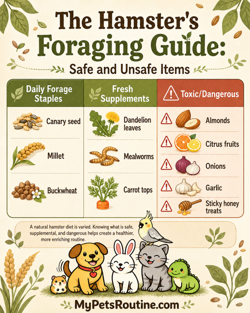 The Hamster's Foraging Guide