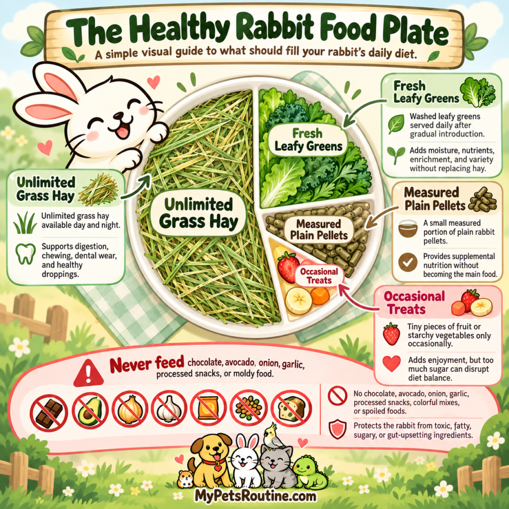 The Rabbbit What Should Rabbits Eat? Hay, Greens, Pellets, Treats, And Dangerous ...